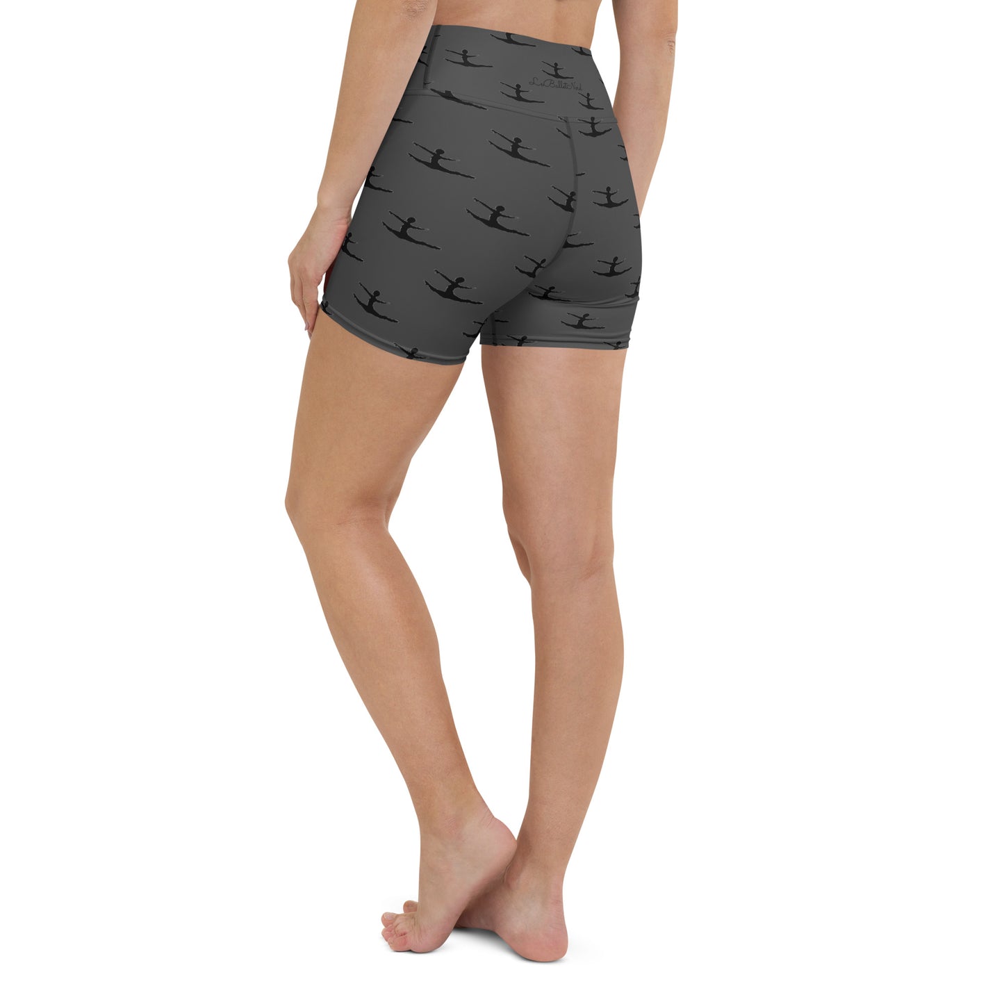 Graphite Grand Jete Yoga Shorts