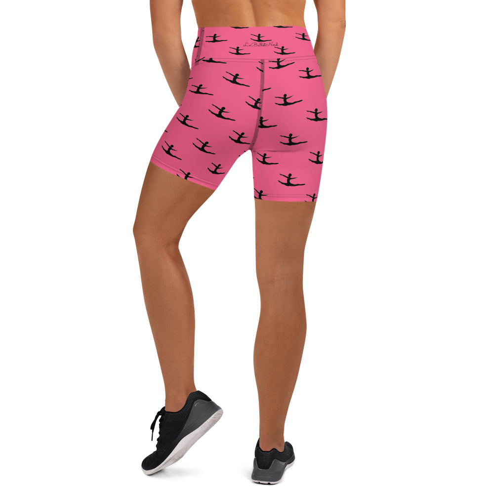 My Hero Pink Yoga Shorts