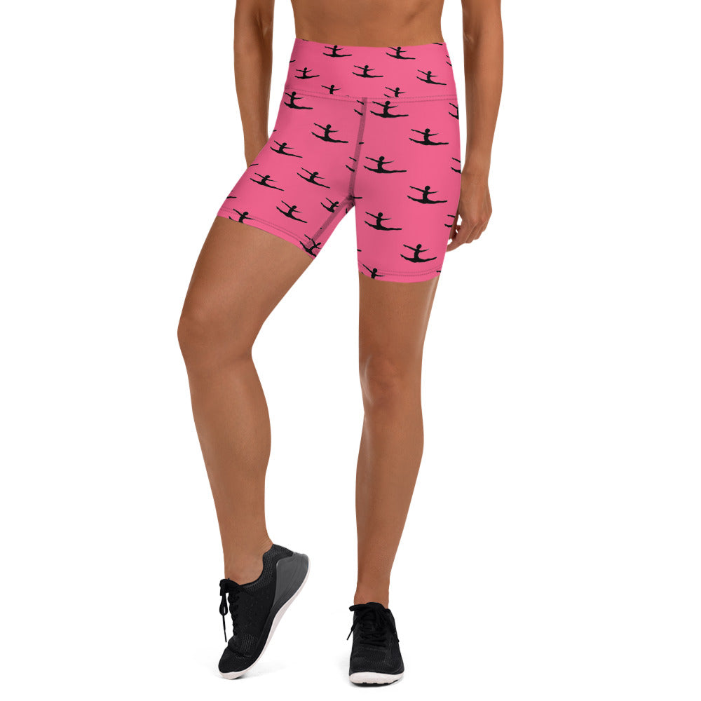 My Hero Pink Yoga Shorts