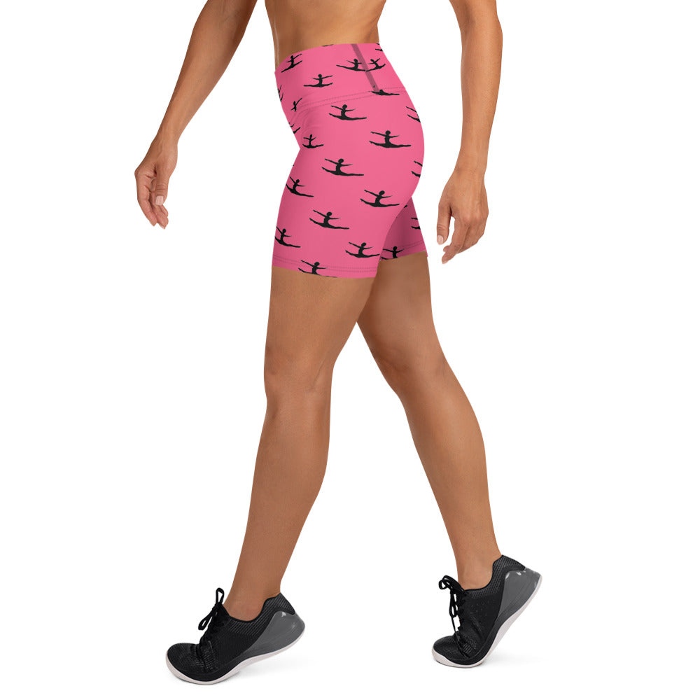 My Hero Pink Yoga Shorts