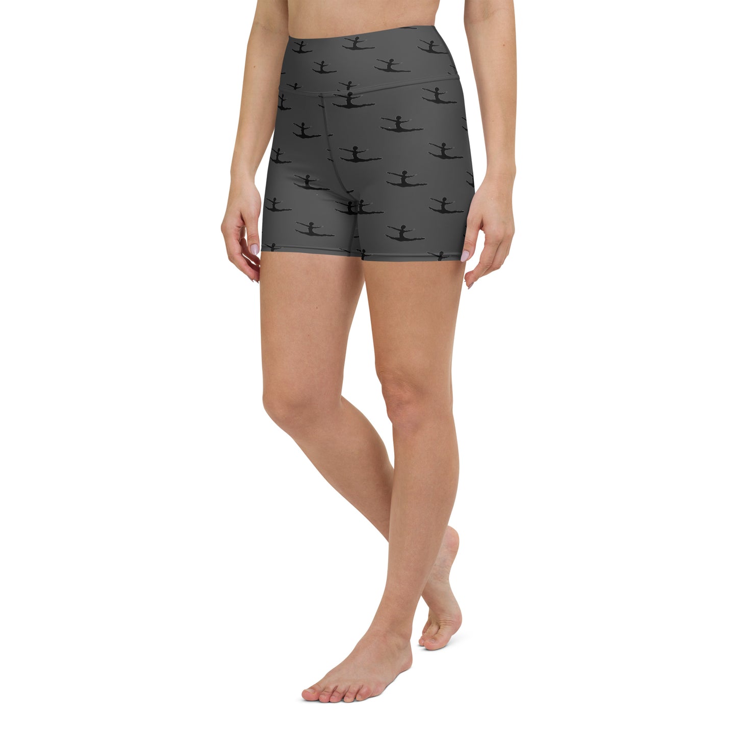 Graphite Grand Jete Yoga Shorts