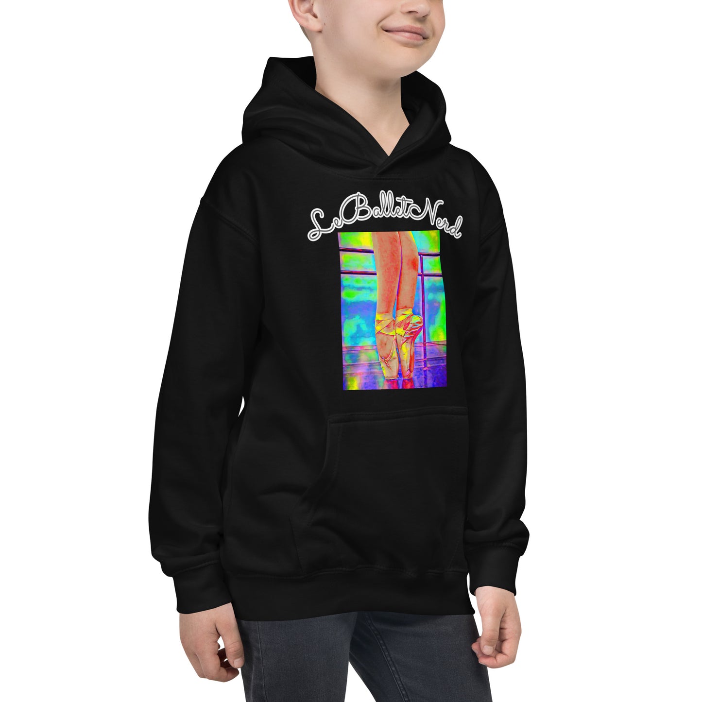 En Pointe Branded Kids Hoodie