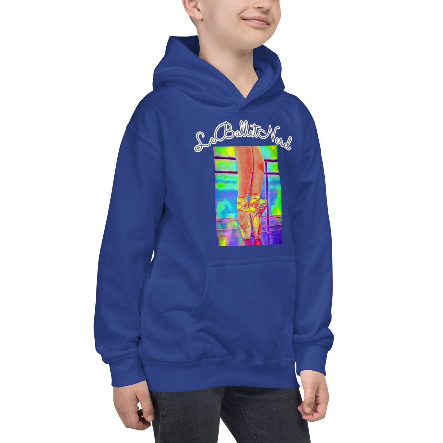 En Pointe Branded Kids Hoodie