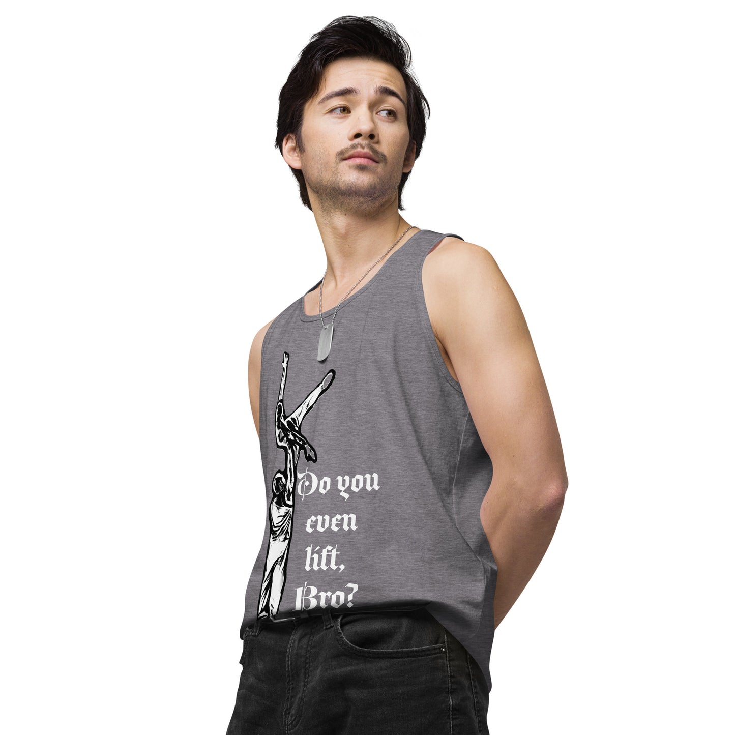 Do you even Men’s premium tank top