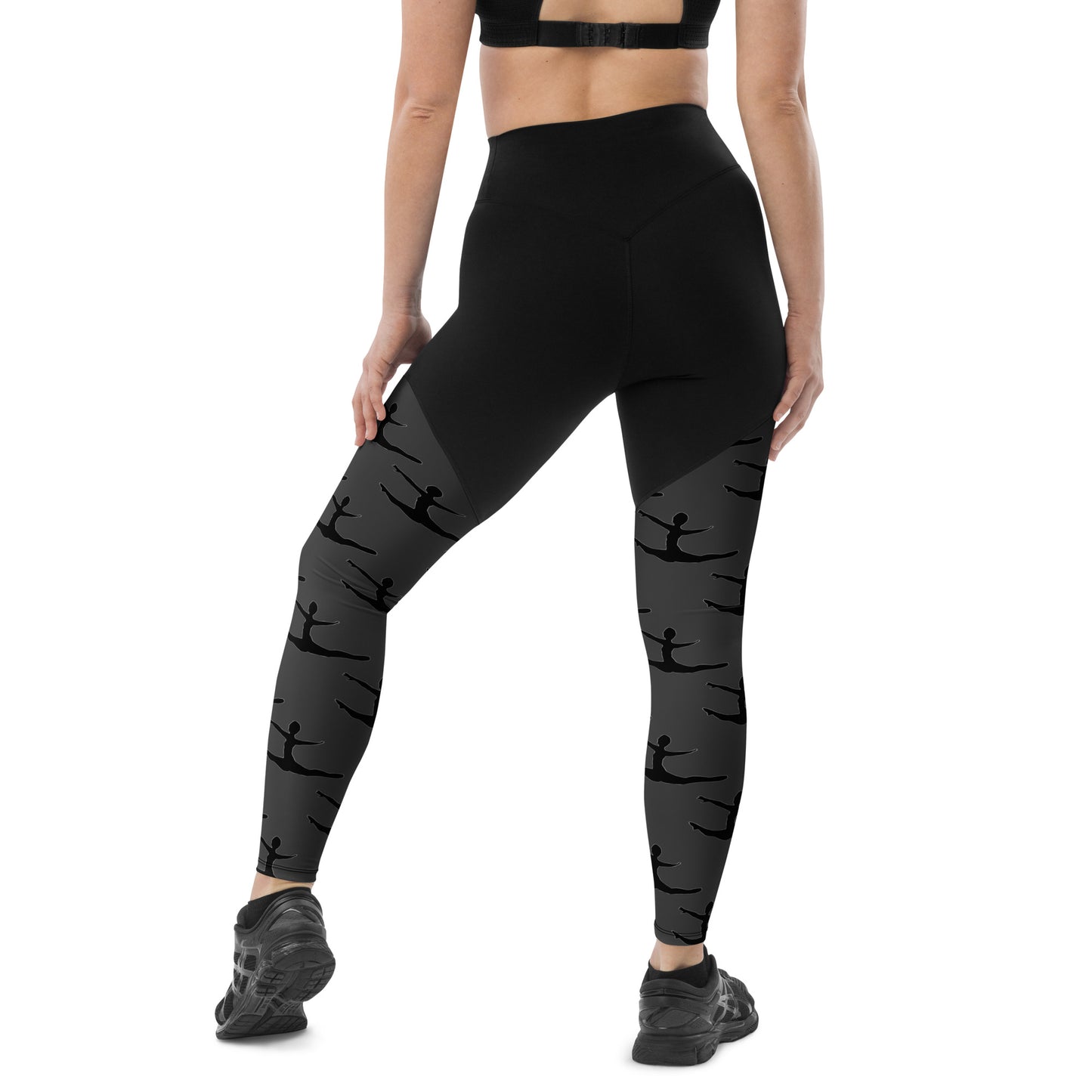 Graphite Grand Jete Sports Leggings