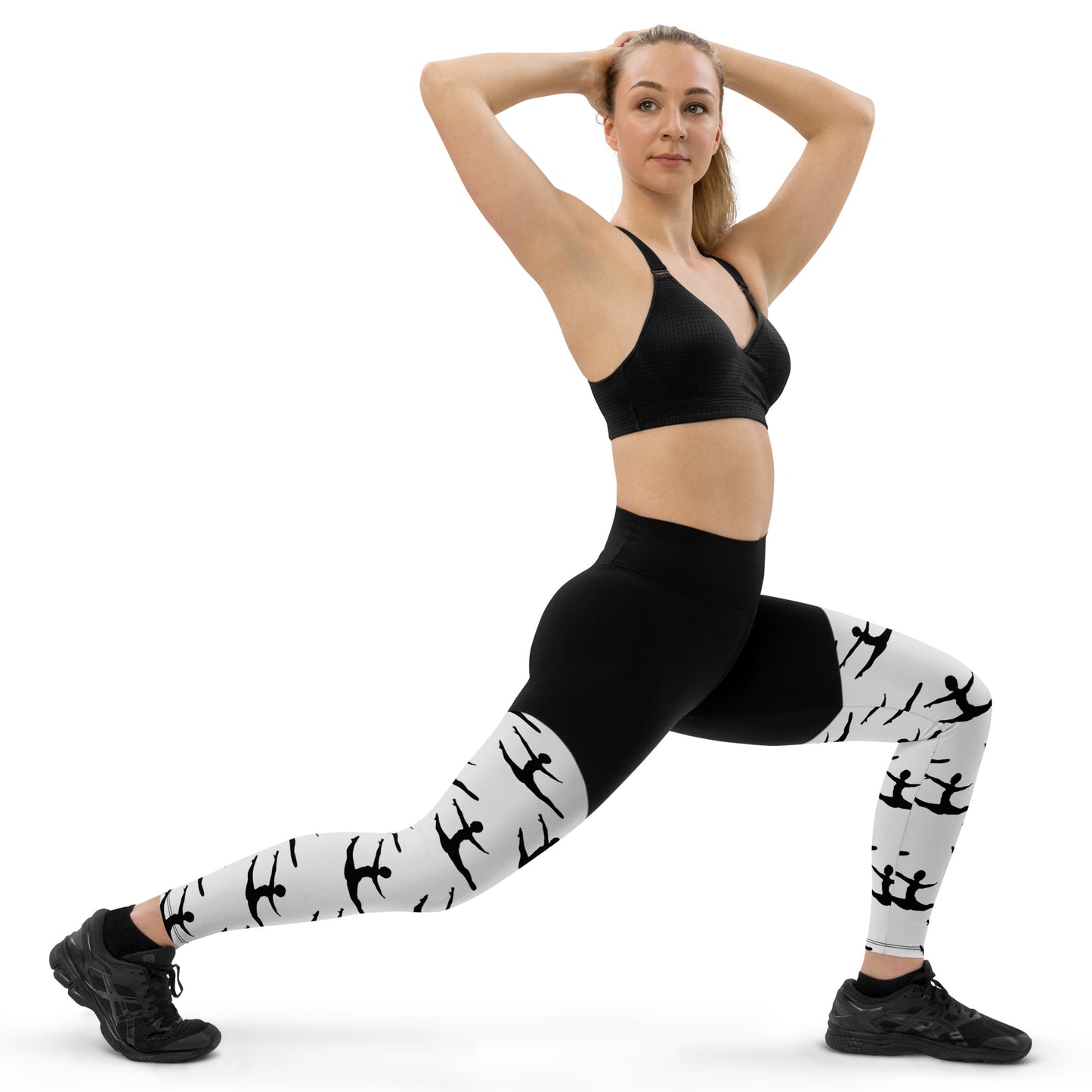 Diamond Grand Jete Sports Leggings