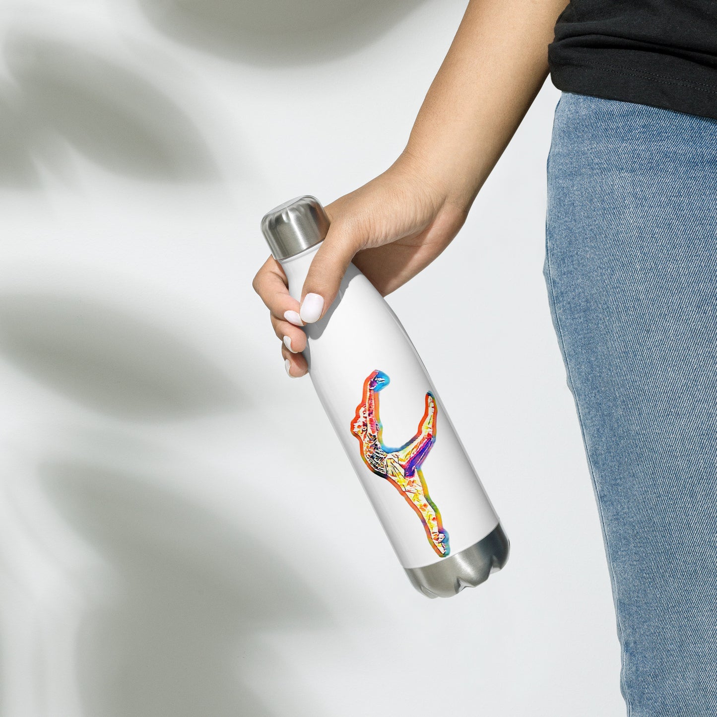 Rainbow Attitude Stainless steel water bottle