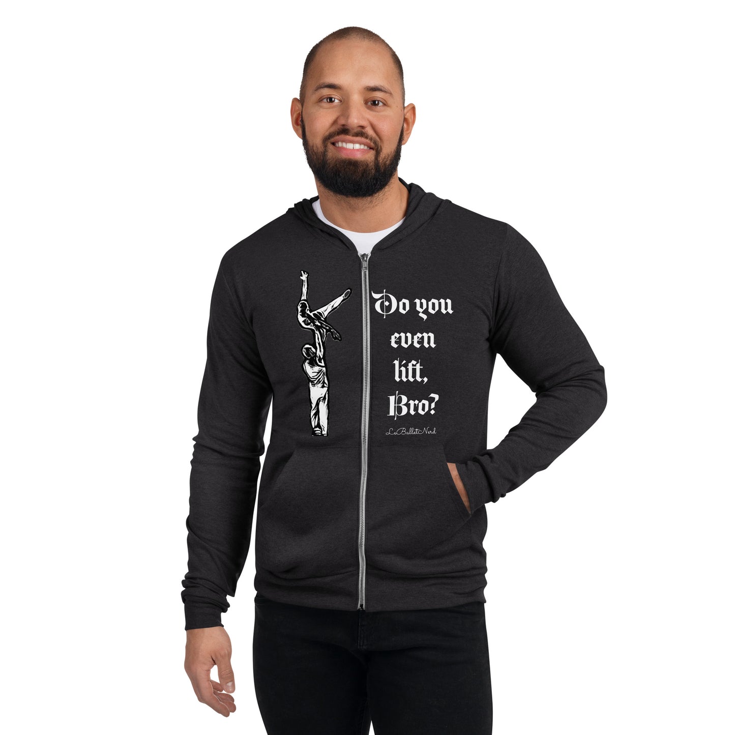 Do you even Unisex zip hoodie