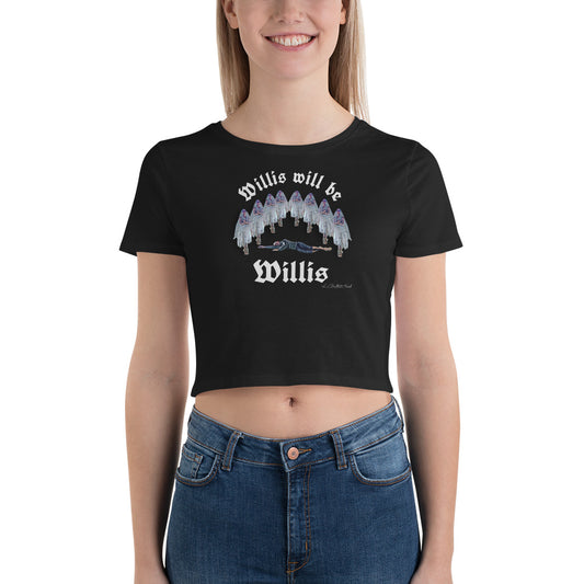 Willis be Willis Women’s Crop Tee