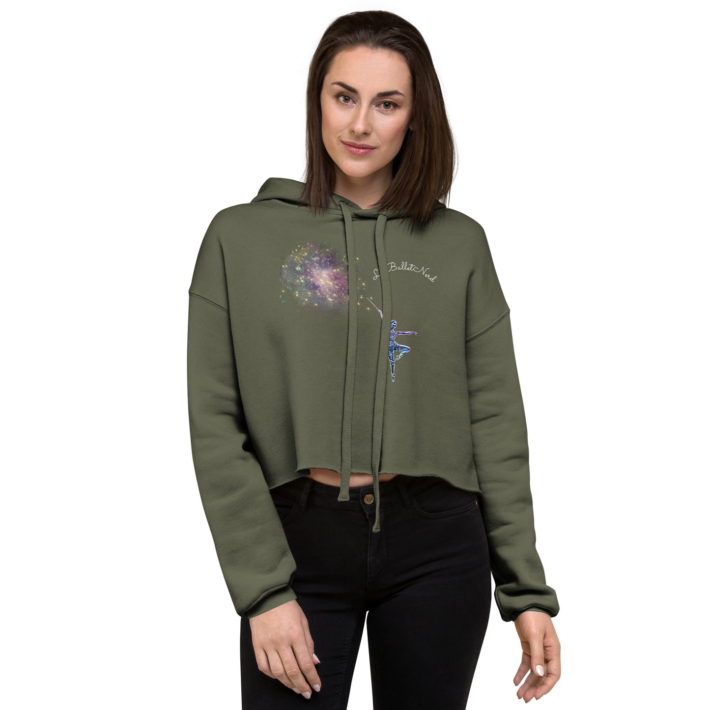 Stardust Crop Hoodie