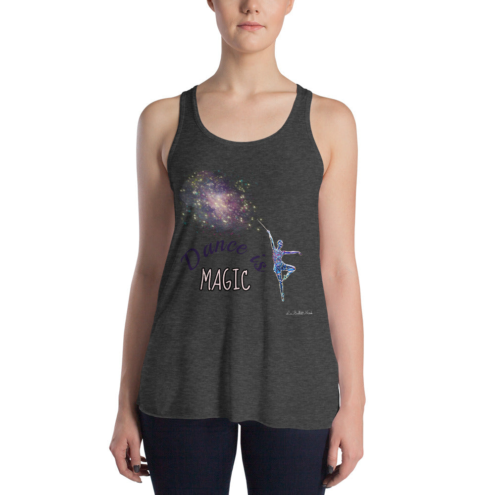 Dance is Magic Women's Flowy Racerback Tank