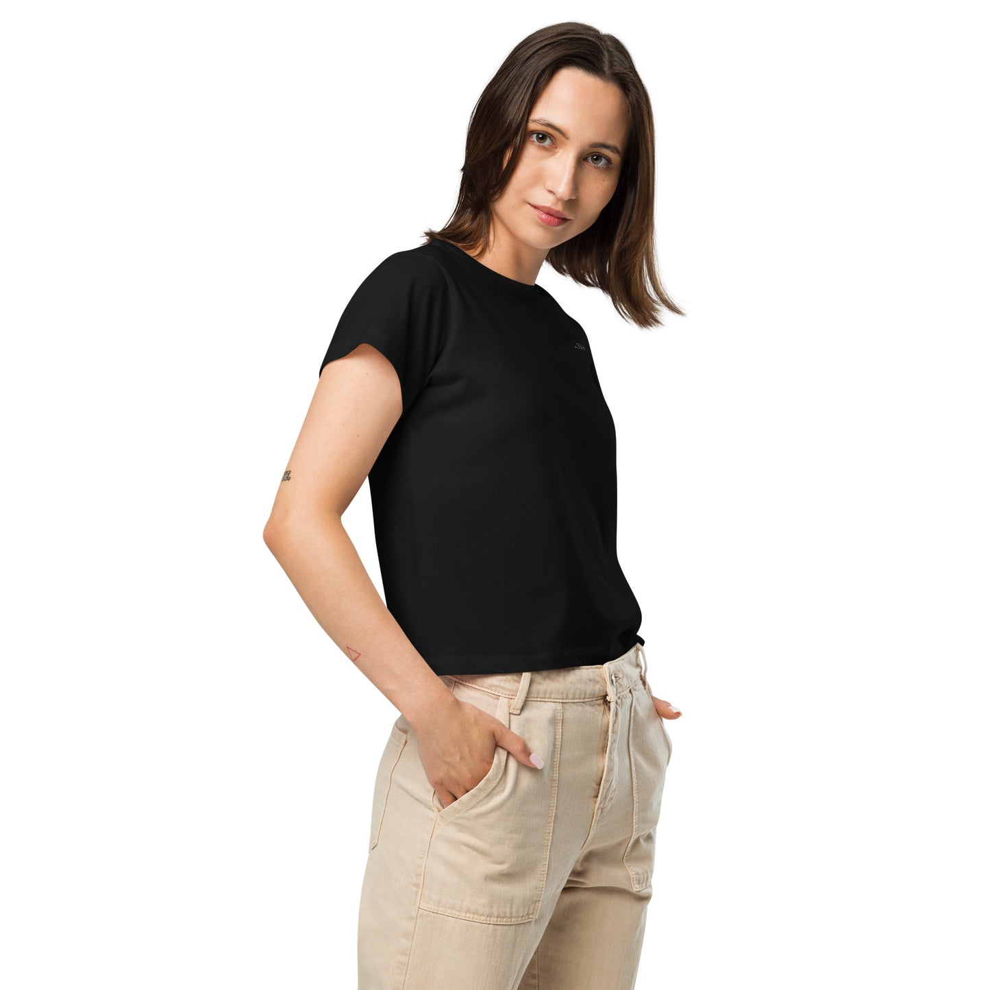 SUPERPOWER Women’s high-waisted t-shirt