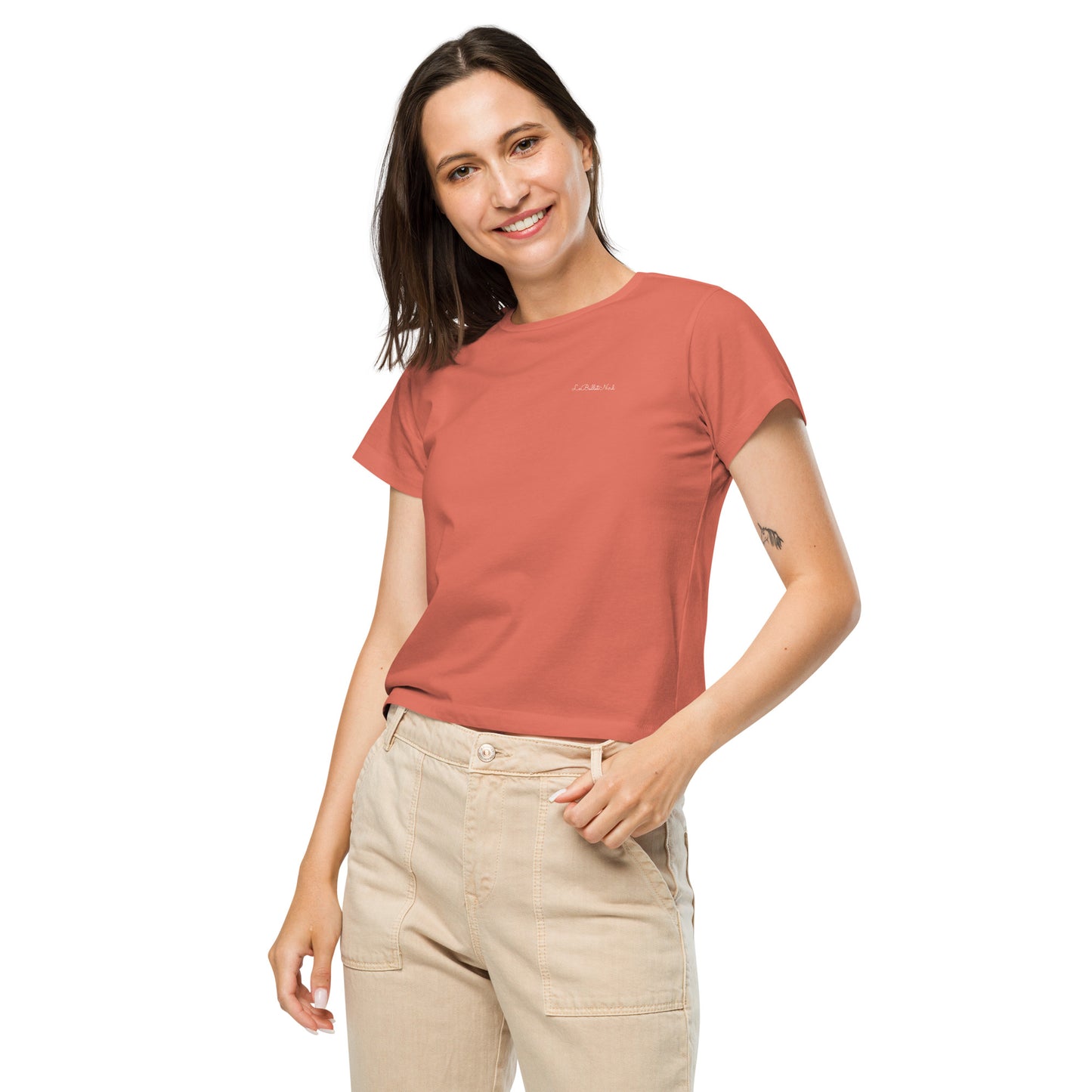 SUPERPOWER Women’s high-waisted t-shirt